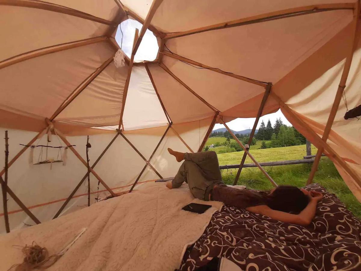Eco Glamping - Carpathians. Retreat Hub Dzin Space Verchovyna Exteriör bild