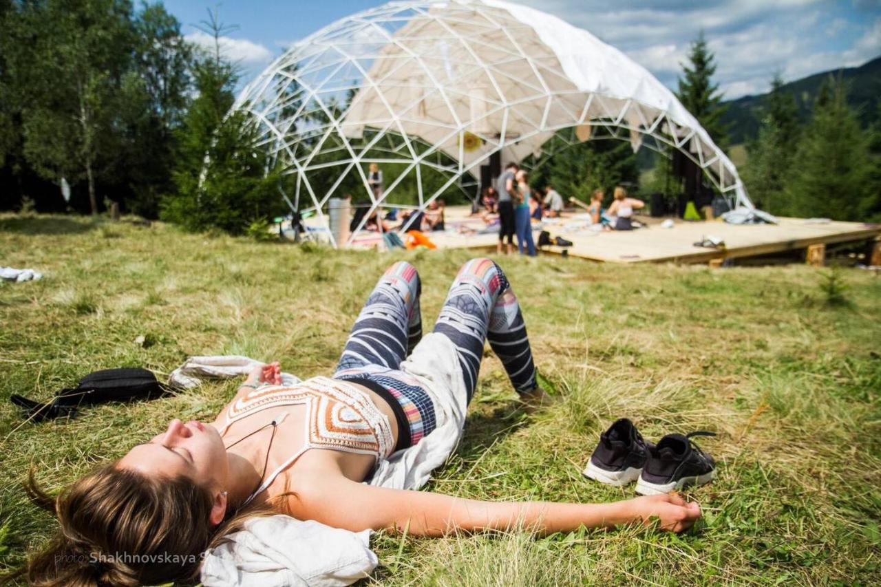 Eco Glamping - Carpathians. Retreat Hub Dzin Space Verchovyna Exteriör bild