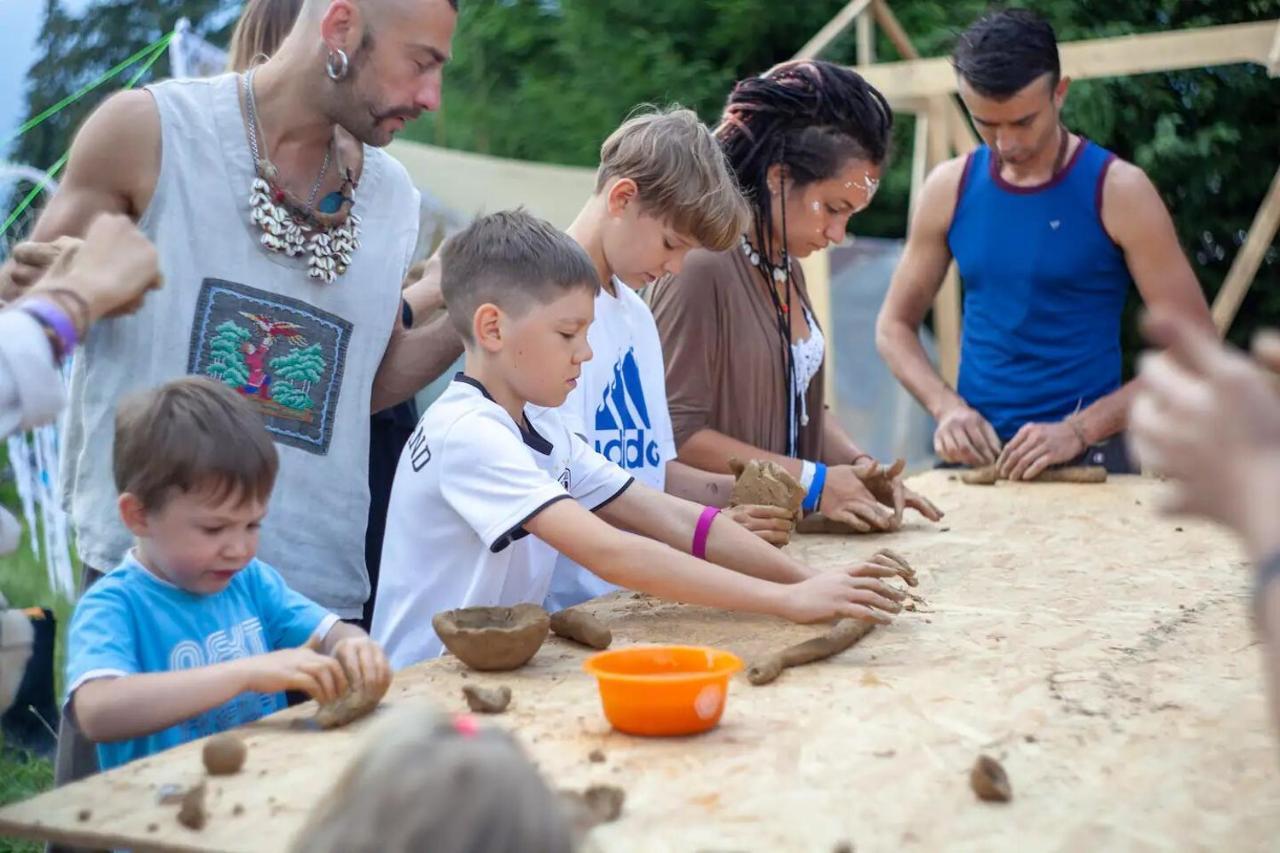 Eco Glamping - Carpathians. Retreat Hub Dzin Space Verchovyna Exteriör bild