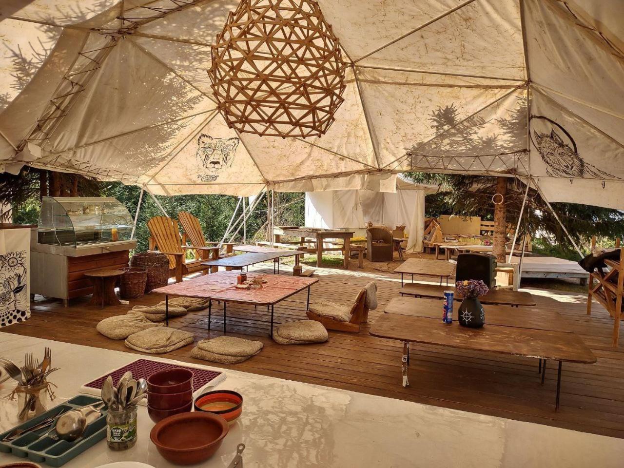 Eco Glamping - Carpathians. Retreat Hub Dzin Space Verchovyna Exteriör bild
